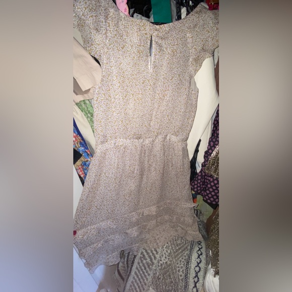 J Crew Silk Midi Dress 20’s style very cute Poly lining. Size: 6 - Picture 6 of 7